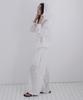 Soleubi Lace Side Fold Pants / White