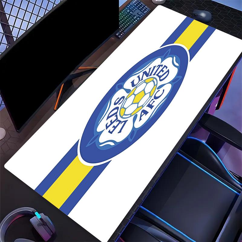 Leeds United Print Cushion Non-slip Laptop Tablet Big Mousepad XXL Mat Mini PC Playmat With Lock edge