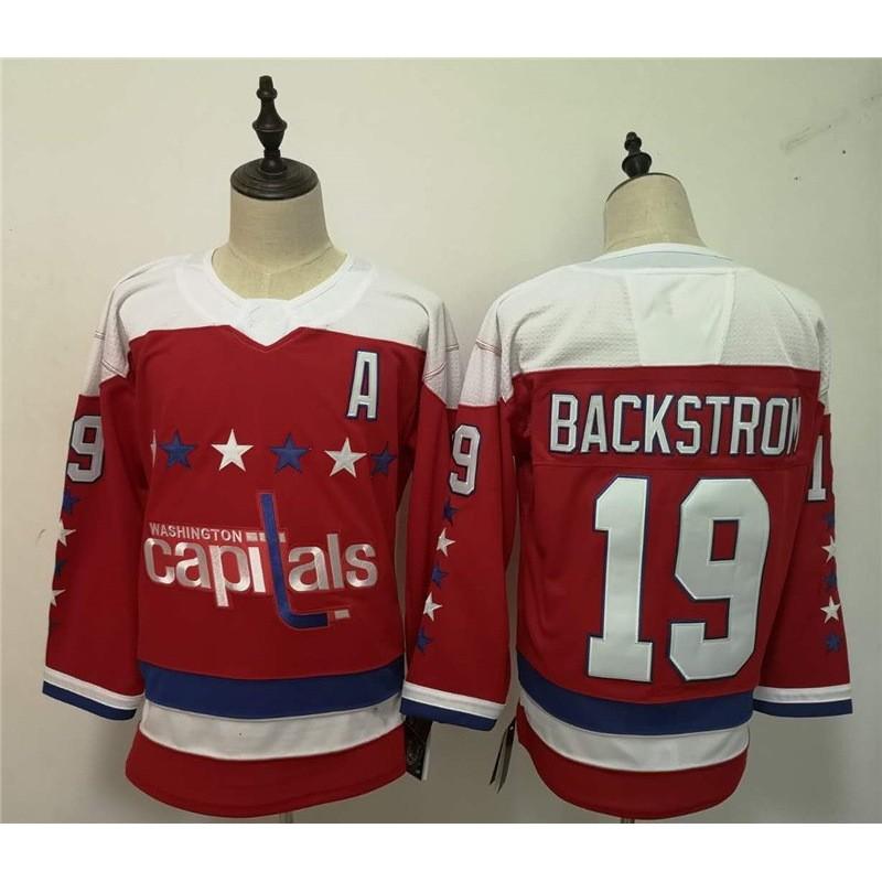 Washington Capitals NHL Hockey Jersey Authentic Style Fan Apparel Men Season Sportswear
