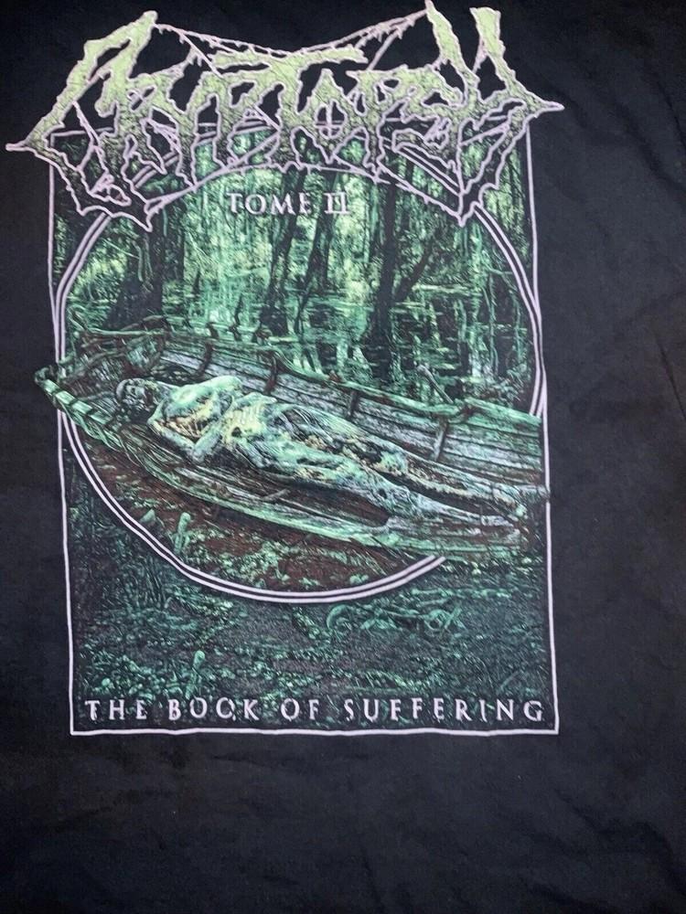 Cryptopsy the book of suffering T-Shirt Black Cotton All size S-345XL ES306 Unisex T-Shirt XL