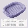 Cooling Latex & Ice Dog Bed for Small/Medium Dogs Breathable  Double-Sided Embossed Summer Mat All-Season Pet Bed