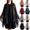 Women’s Fashion Versatile Long Sheer Scarf with Detailing Lightweight Shawl Headscarf Wrap Accessory