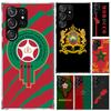 Etui na telefon z flagą Maroka do Samsung Galaxy S25 S24 S23 Ultra S22 S21 Plus S20 FE S10 + S10E S25U Miękkie etui z nadrukiem S24 S23 S22 S2