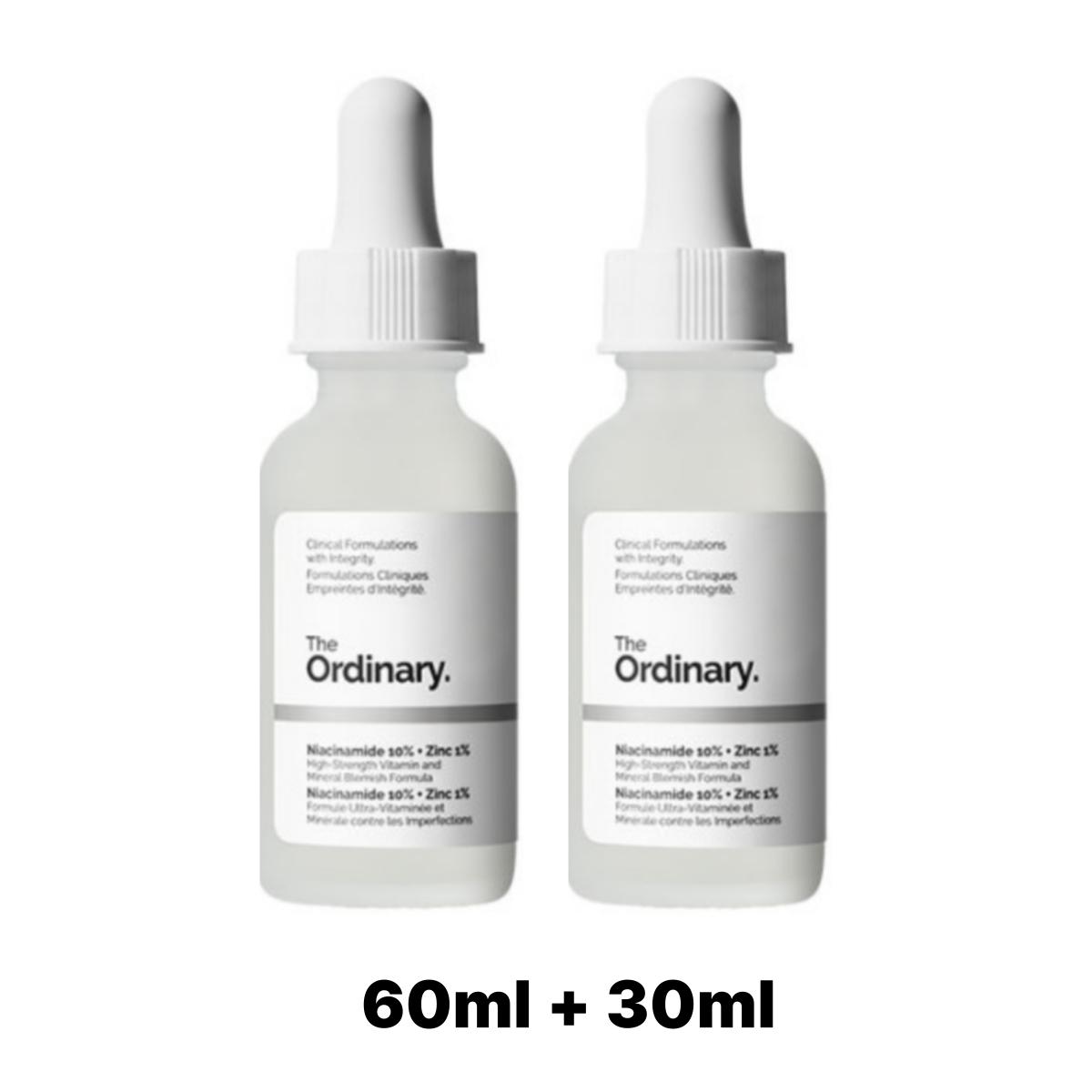 

[The Ordinary] Ніацинамід 10% + Цинк 1% Есенція 60мл /30мл 30ml + 60ml