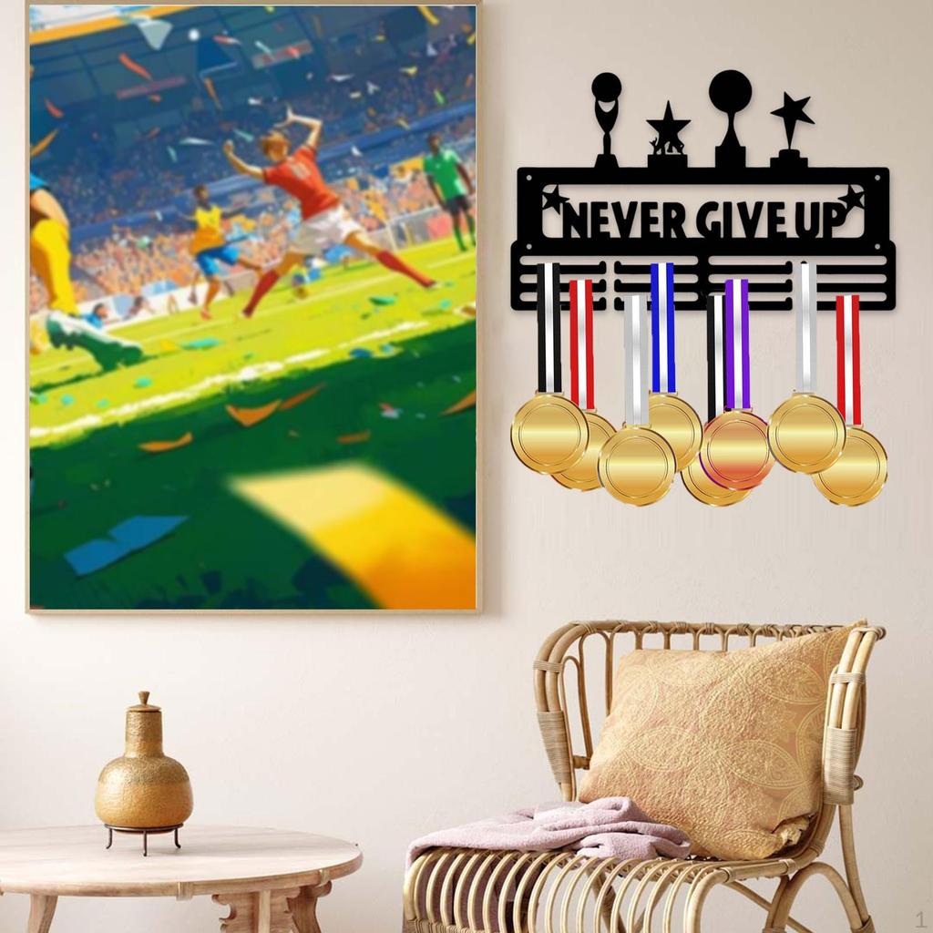 Medaillenhalter Displayständer Gymnastikplaketten Halter Auszeichnungsschleifen Organizer