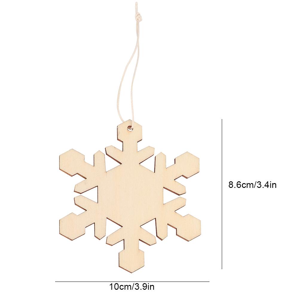 10Pcs Christmas Tree Pendant Handcraft   Hanging Ornaments Home Decoration