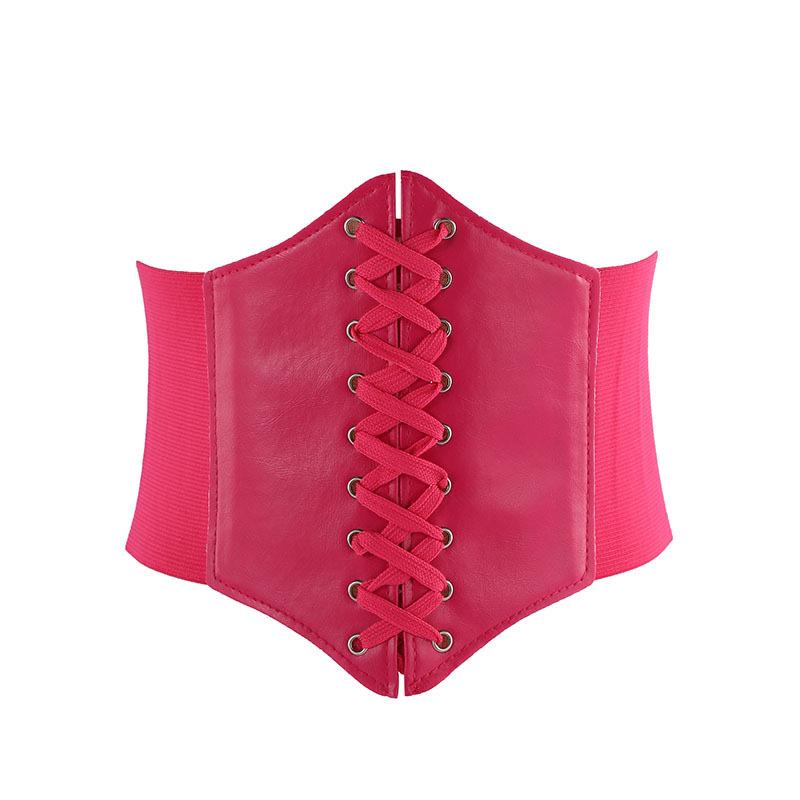 Women's Decorative Corset Leather Belt: Versatile Fashion for Coats and Dresses