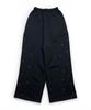Bonseullipi Crystal Stud Curve Wide Pants (Black)