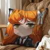 limbus company Ishmael  Square Double-Sided Printed Pillow Case Sofa Cushion Cover Bedroom Bedside Decor