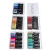 Acrylic Paint Markers 60 Colors Set Professional Pens for Watercolor with Storage Box