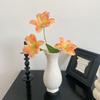 Simulated Flower Fake Lilies Silk Material Realistic Appearance Faux Flower Home Office