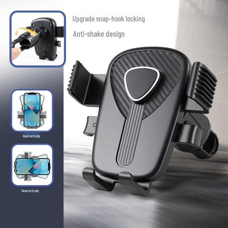 2025 Stoßfester Elektrischer Fahrzeug-Handyhalter für Roller, Fahrräder & Motorräder - Vibrationsdämpfend für Food-Lieferanten