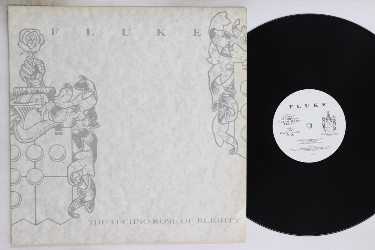 

12inch Record FLUKE - The Techno Rose Of Blighty CRELP072 Creation Record 1991 UK Dance & Electronica Used