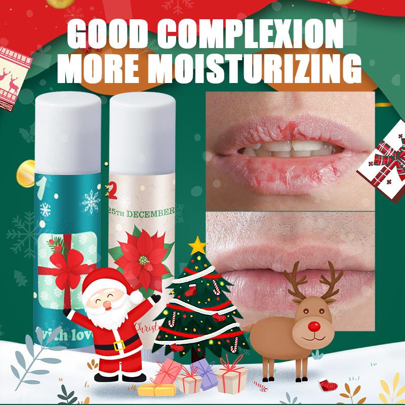 Christmas Hand Cream + Lip Balm + Anti-chapped Skin Care Set, Away From Dryness, All-around Moisturizing and Hydrating, Perfect Christmas Gift