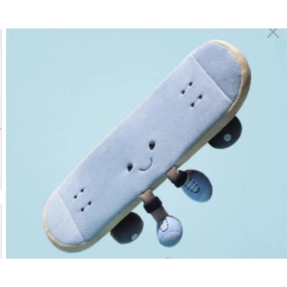 

Веселый Спортивный Скейтборд Кукла Домашнее Украшение Подарок на День Рождения Парню 30cm