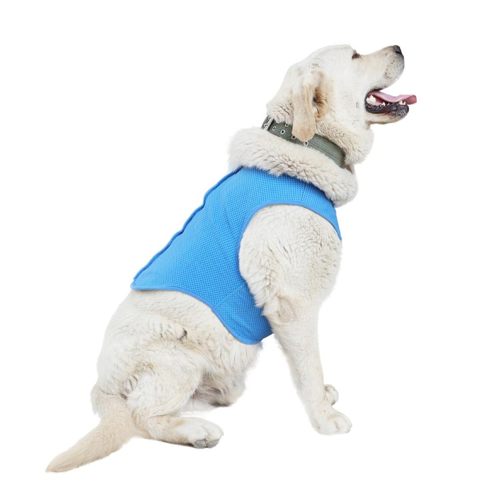 Summer Pet Dog Cooling Vest Heat Resistant Cool Dogs Clothes Breathable Sun-proof Clothing for Small Large Dogs Outdoor Walking