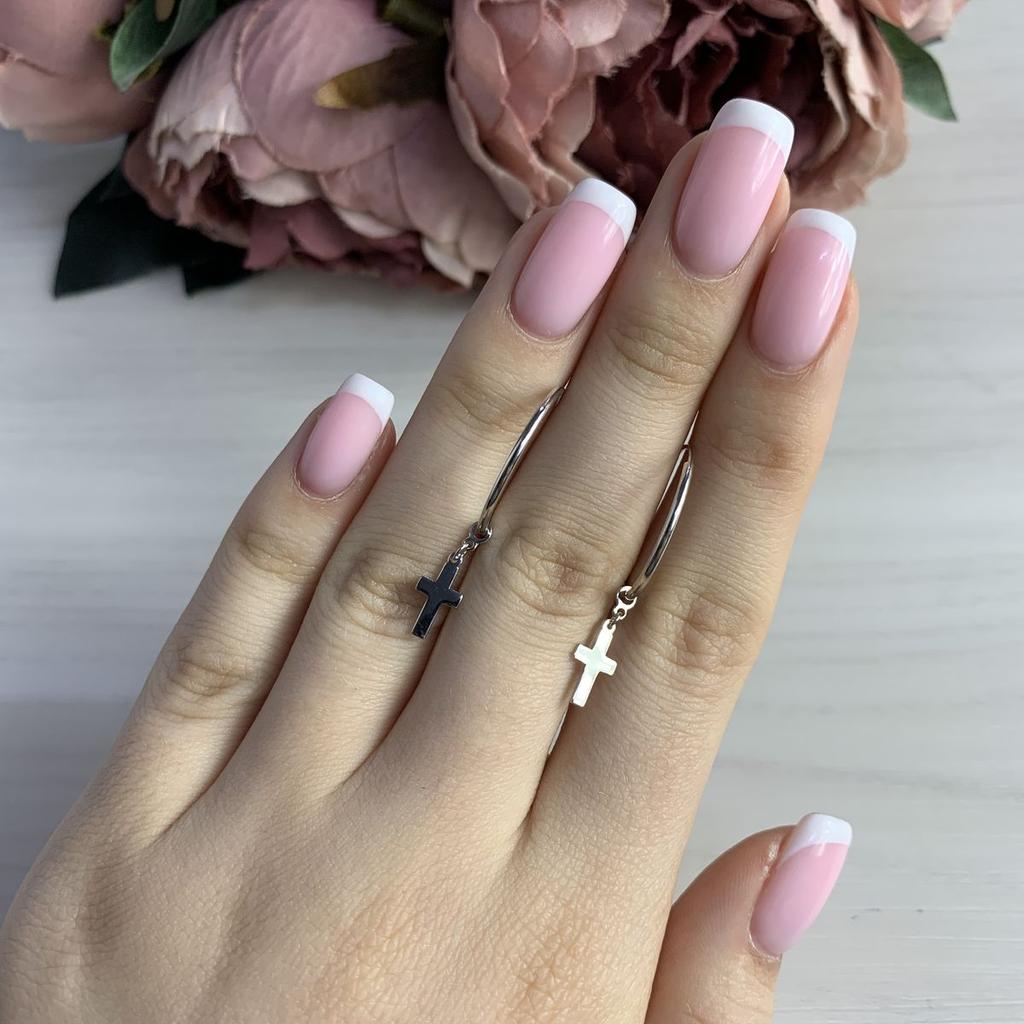 Boucles d'oreilles en argent sans pierres (2023883)