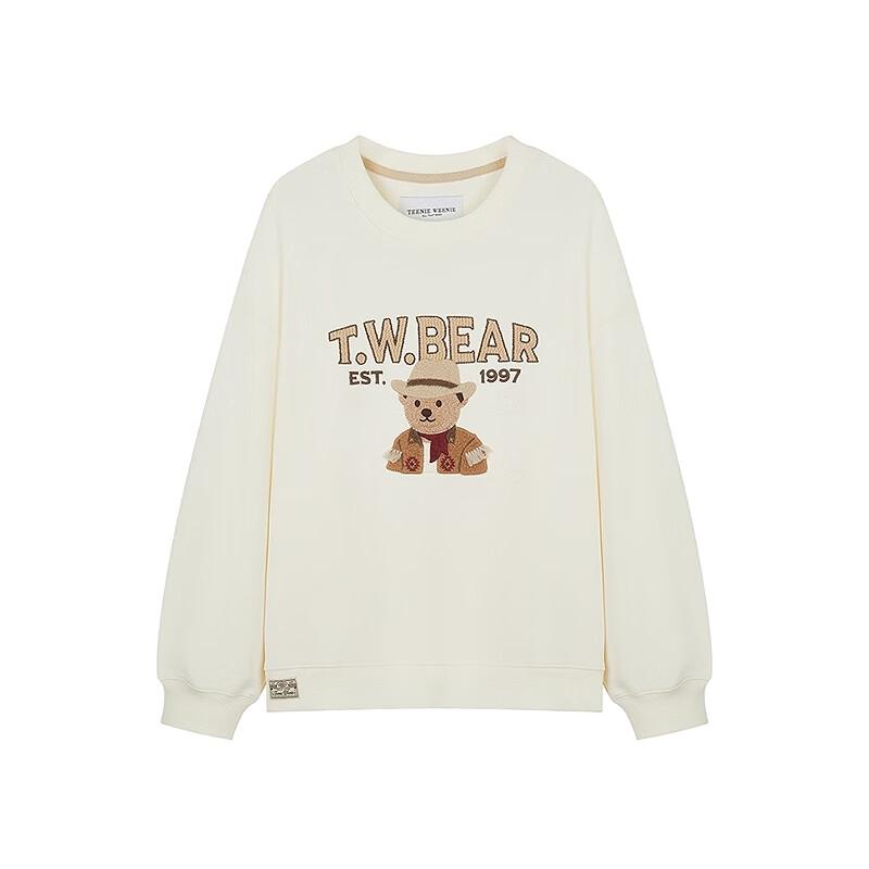 Teenie Weenie Women's Bear Letter Sweatshirt