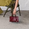 Charles & Keith Kerry Series Minimalist Shoulder Bag With Pendant PU Handbag Small Women handbags Black Light-Pink Cream CK2-30271481
