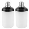 2PCS 99LED Simulation Flame Lamp Fire Light Bulb with Gravity Sensor for Party Festivals Decor 85‑265V