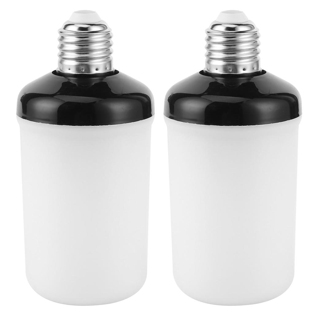 2PCS 99LED Simulation Flame Lamp Fire Light Bulb with Gravity Sensor for Party Festivals Decor 85‑265V