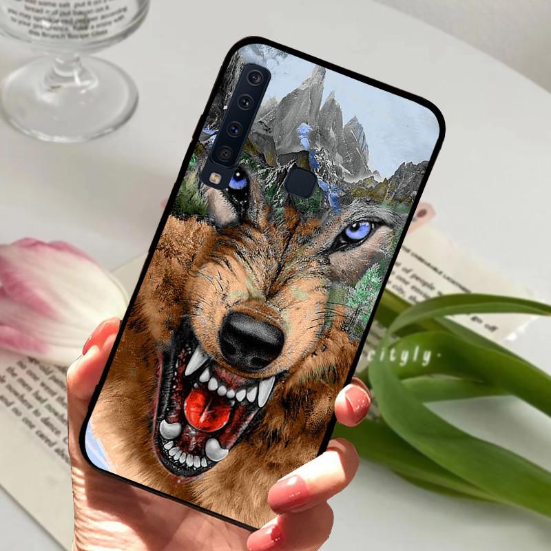 Für Samsung Galaxy A9 2018 Hülle SM-A920F Weiches Silikon Tiere Bemalte Rückseite Handyhülle Für Samsung A 9 A9 A7 2018 Coque