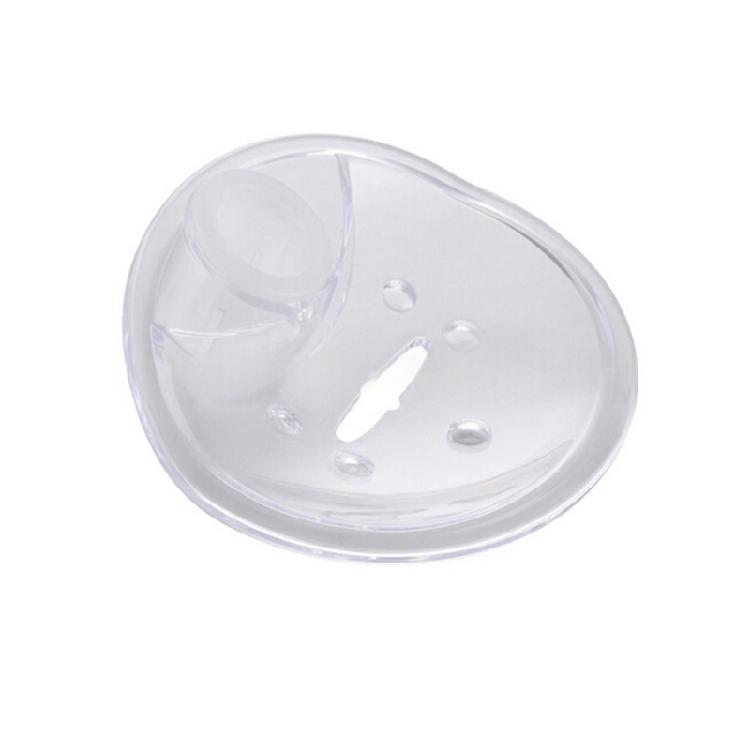 Space Saving Adjustable Shower Rod Soap Tray Bathroom Organizers Corrosion Resistant Thin Design Shower Soap Holder