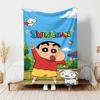 1pc Blanket - Crayon Shin-chan Print Design, Lightweight Blanket for Sofa, Bed- Soft &Warm, Gift for All Seasons