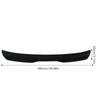 Rear Window Roof Spoiler   Deflector   Fit Reduce Resistance Window Top Lip Molding Trim