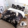 Set di Biancheria da Letto con Copripiumino e Federe, Morbido e Confortevole, Decorazione Dark Knight, Inclusi 1*Copripiumino & 2*Federe, Regalo