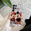 Mickey Minnie Brand Transparent Case For Samsung Galaxy S26 S25 Ultra S24 S22 S26 Plus S20 S23 S21 S25 FE 5G Clear Silicon Cover