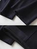 Women's High-Waist Wool Tweed Trousers - Versatile, Thick, Anti-Wrinkle, Drape, Straight Fit for Autumn/Winter