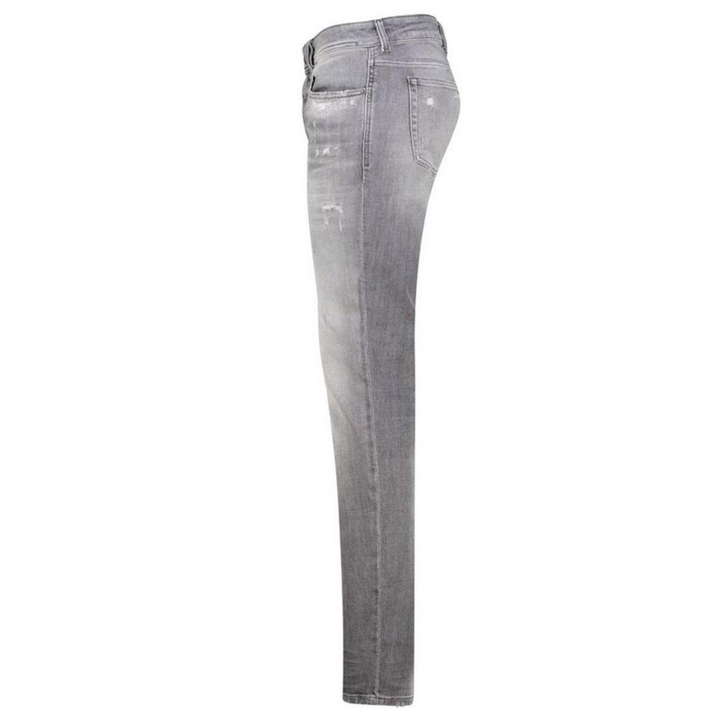 Diesel Herren 1979 Sleenker Verwaschene Jeans mit ausgefranstem Saum