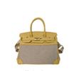 Geantă Kelly la modă și de nișă, de mână, ușoară, de lux, cu blocare a culorilor, geantă crossbody cu un singur umăr