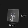 Household Transparent Home & Living Seamless Adhesive Hook Traceless Hooks Wall Rack Storage Hanger