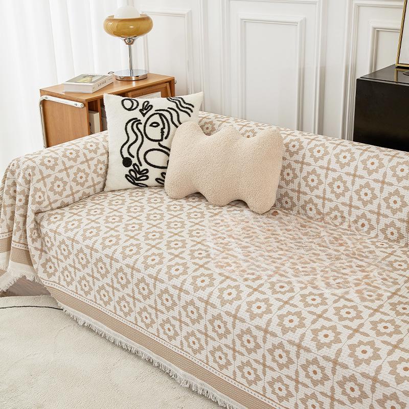 Sofa Towel Ins Style Sofa Cover Sofa Cover Towel All-Inclusive Universal Sofa Cover Four Seasons Universal Camping Cover Blanket