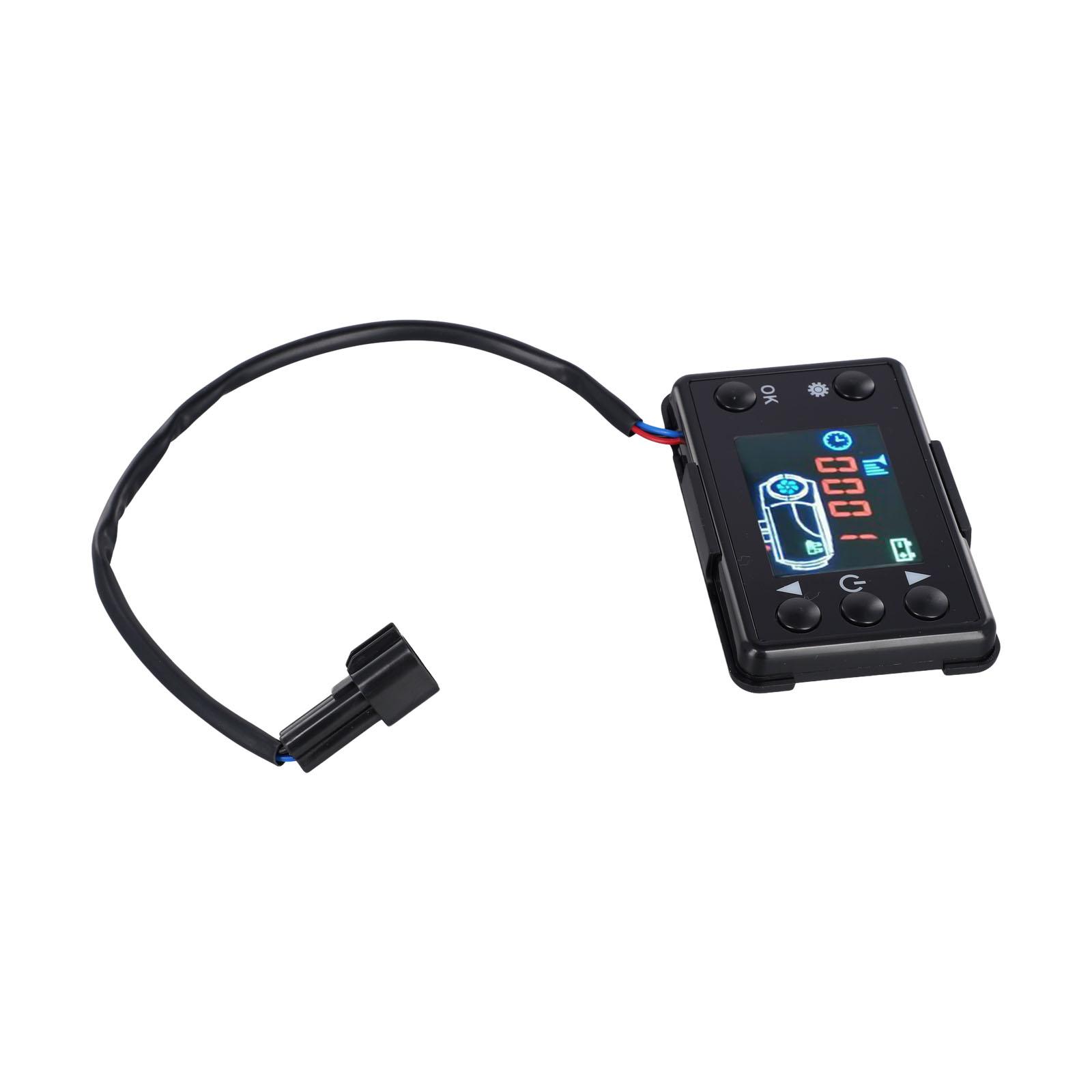 Совместимость 12/24В ЖК-монитор Переключатель Контроллер парковочного отопителя