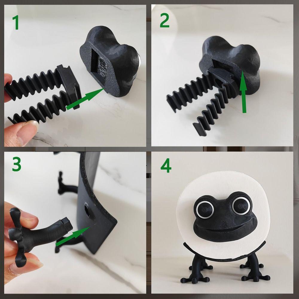 Free Standing Toilet Tissue Rack Frog Dog Bear Toilet Roll Holder Kitchen Tissue Dispenser  Home