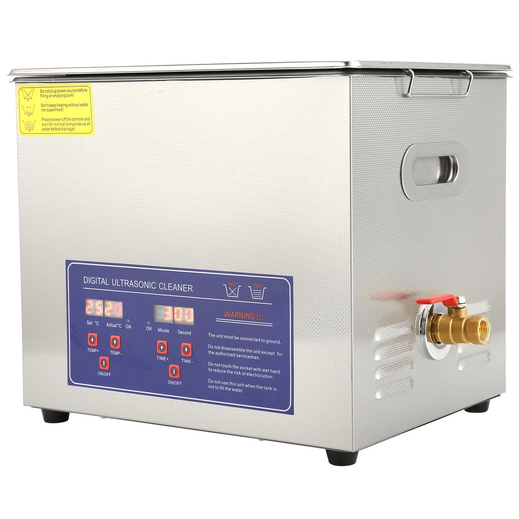 Ultraschallreiniger aus Edelstahl mit Timer, Heizung, 10 l, Industrieausrüstung, PS?40A