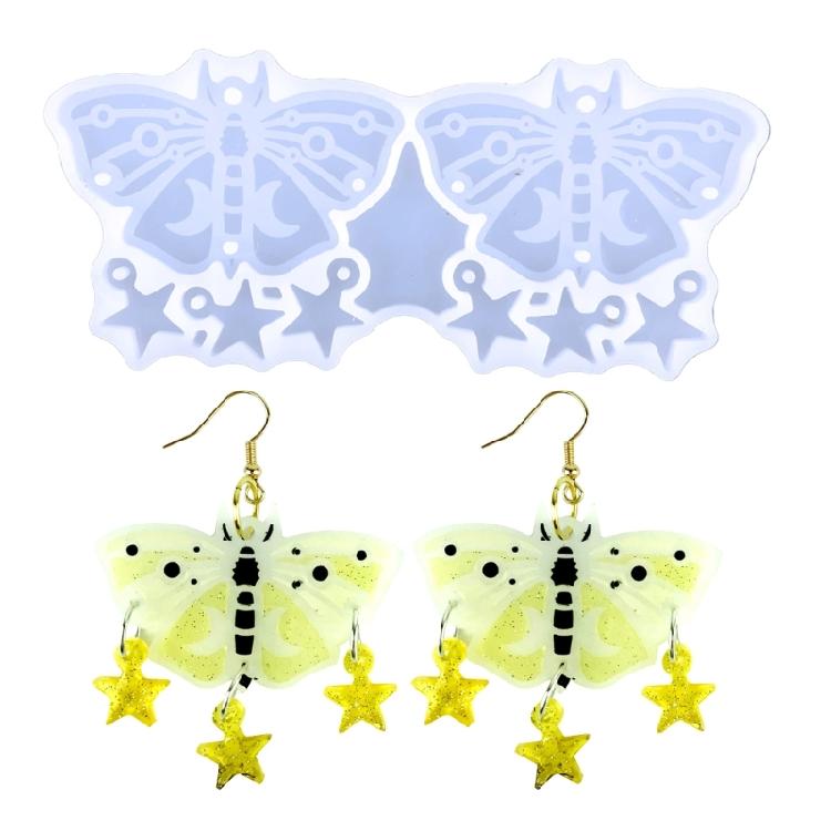 

Resin Jewelry Molds Silicone Mold for Epoxy Resin Earring Making Supplies Resin Keychain Mold DIY Jewelry Silicone Mould