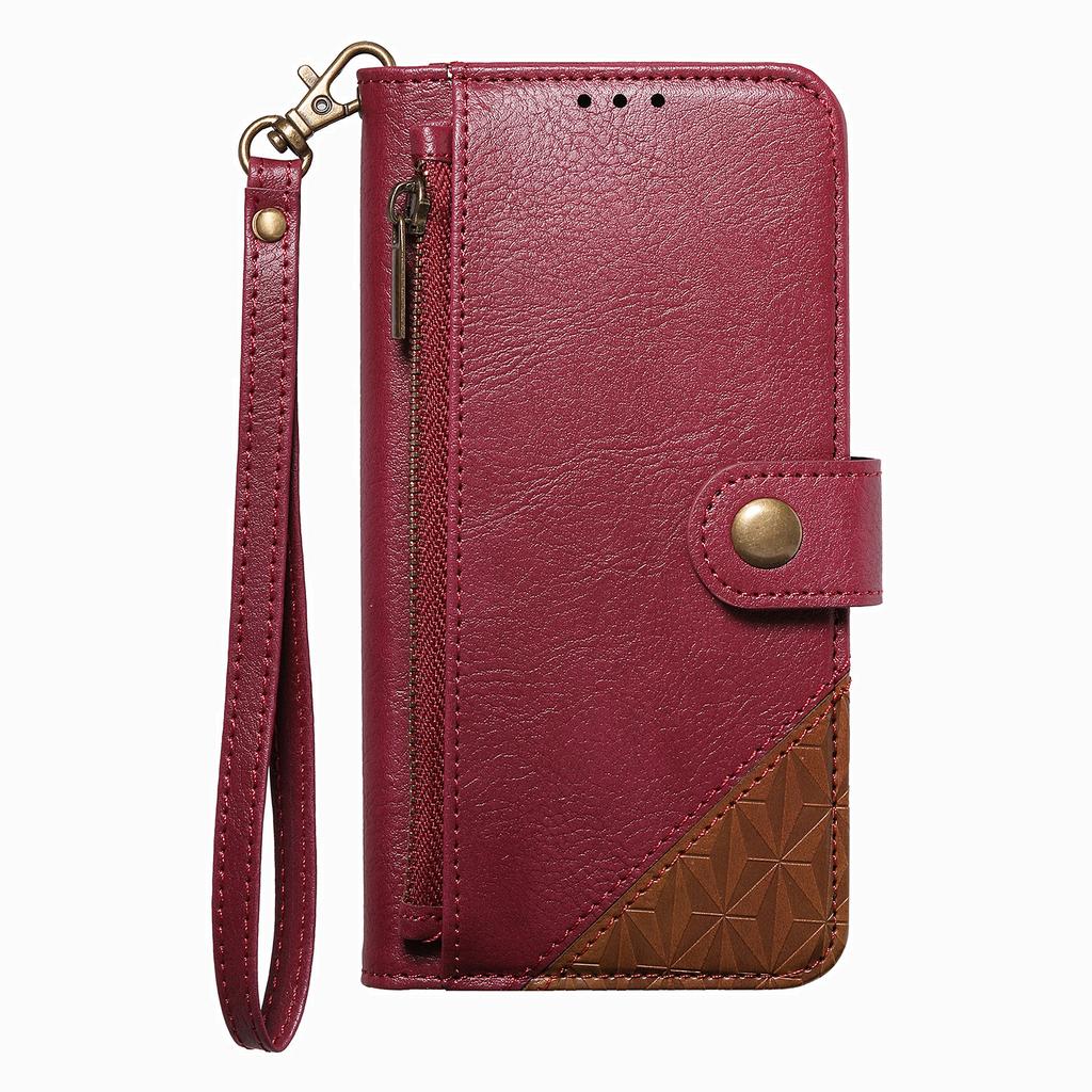 Leren Portemonnee Flip Case voor Honor 600 400 200 100 90 70 50 Smart Pro Lite SE 5G, Telefoonhoes Afneembare Polsband