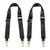 Black Wide Replacement Shoulder Strap for Hobo Cotton/Nylon Crossbody Bag or Backpack