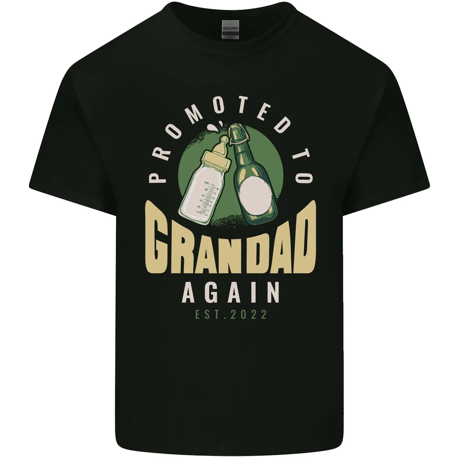 Promoted to Grandad Est. 2022 Kids T-Shirt Childrens 4XL