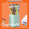 48 Halloween Pencils Bulk with Erasers for Kids, Cute Wood Pencils with Colorful Halloween Themed Design for Kid Trick o2r Treat Gift Prize, Party