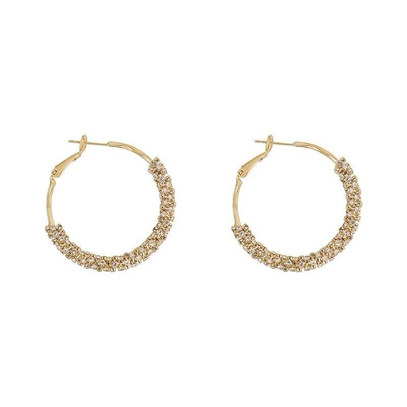 European and American Exaggerated 111 Silver Needle Light Luxury High-end Earrings, Fashionable Personalized Design Earrings Geometric Earrings