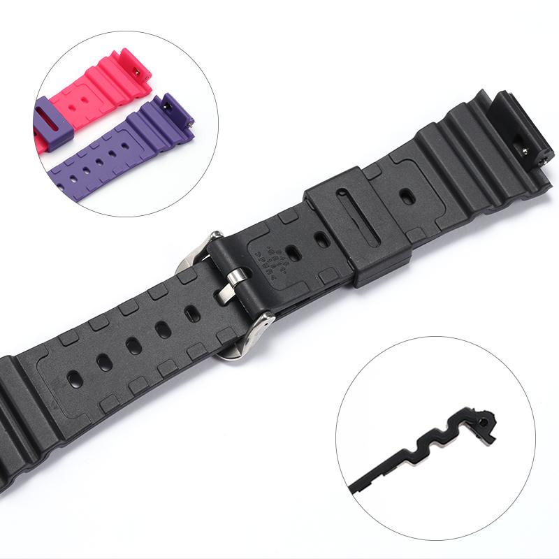 16mm Resin Rubber Strap Band Suitable for Casio G-SHOCK 2110 GA2100 Watch Bracelet for Men Women Watchband Accessories