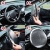 Universal Auto Steering Wheel Sheath Heat-Resistant Steering Wheel Sun Block  Summer Use