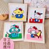 Poke Embroidery Diy Material Bag Pier Embroidery Handmade Wool Embroidery Poke Poke Le Wooden Frame Photo Frame Ornament Pendant