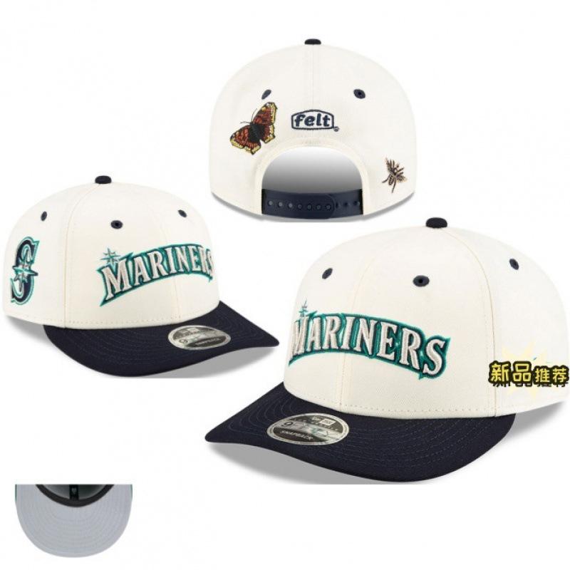 For American style32Baseball team cap with three-dimensional embroidery, all-cotton curved cap, adjustable cap, hip-hop cap