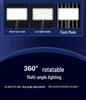 Rechargeable LED Stall Lamp: Portable Night Market, Outdoor, Camping & Emergency Lighting with Strong Brightness and Adjustable Bracket.